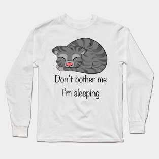 Sleeping cat Long Sleeve T-Shirt